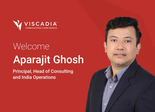 Aparajit Ghosh Joins Viscadia as Principal, Head of Consulting and India Operations.